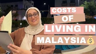 COSTS OF LIVING IN MALAYSIA 🇲🇾  INCOME 💰  LOCATION 📍 BUDGET 🗓️ [upl. by Adnilema983]