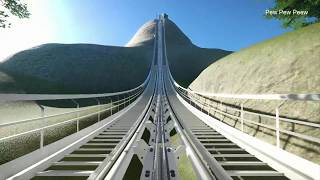 Planet Coaster XForce RollerCoaster [upl. by Marilou]