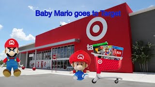 Baby Mario goes to target  Super Dylan Plush Show [upl. by Rabjohn752]