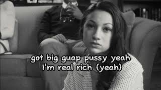 Bhad Bhabie  Gucci Flip Flops Lyrics [upl. by Zed7]