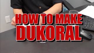 How to prepare Dukoral vaccine [upl. by Hakkeber]