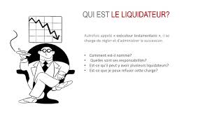 3 Succession Le liquidateur ou exécuteur testamentaire [upl. by Talya451]