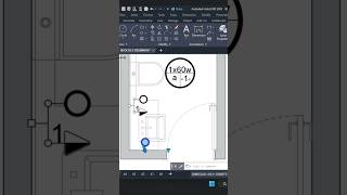 BLOCOS ELÉTRICA AUTOCAD autocadshorts projetoeletrico autocad [upl. by Ettevi]