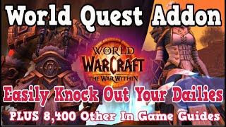 WoW War Within World Quest Addon [upl. by Aydin]