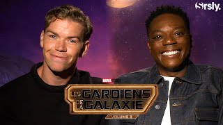 ☯ LES GARDIENS DE LA GALAXIE 3  linterview MeilleurPire de Will Poulter amp Chukwudi Iwuji [upl. by Ludwigg]