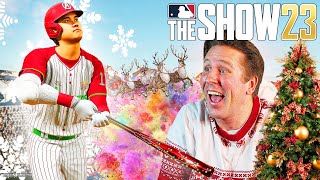 SMASHING JINGLE BOMBS FOR THE HOLIDAYS  MLB The Show 23  Diamond Dynasty [upl. by Ativoj]