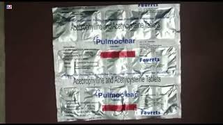 Pulmoclear Tablet  Acebrophylline and Acetylcysteine Tablets uses  Pulmoclear Tablet uses Benefits [upl. by Alecia]