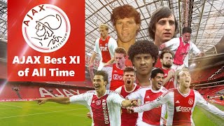 BEST AJAX PLAYERS OF ALL TIME GREATEST XI [upl. by Neelhtac51]