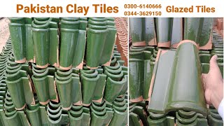 Khaprail tiles glazed color  Clay roof tiles design in Pakistan  viralvideo shorts 03006140666 [upl. by Ecirtak564]