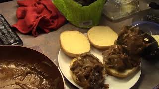 DIY home cooking venison recipes How to make Venison BBQ tenderloin sandwiches [upl. by Thorvald]