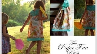 Anna Maria Horner  Janome Paper Fan Dress [upl. by Ahsytal]