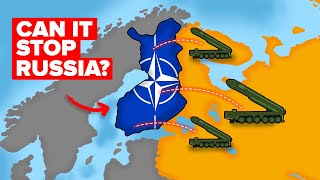 How Finland Can Protect its New NATO Border Against Russia [upl. by Grae]