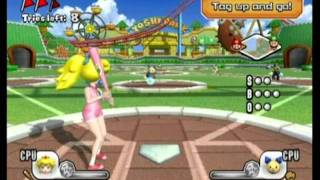 Mario Super Sluggers 100 Walkthrough Part 6  Saving the Park [upl. by Izak912]