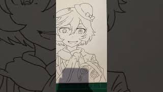 Yumeno Kyusaku 💕I love him so much animeart bungostraydogs art fypシ゚viral animedrawing [upl. by Weatherley908]