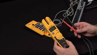 How to Measure Voltage And Current Using The Fluke T5 [upl. by Geilich]