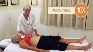 Lymph Massage Helps Reduce Swelling [upl. by Zelde]