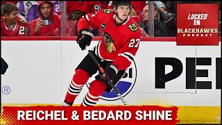 Chicago Blackhawks Beat Colorado Avalanche 32  Lukas Reichel Has Best Game Of Season [upl. by Tindall]