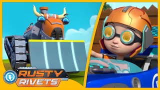 Rusty amp the Runaway Bulldozer ⚒️ Rusty Rivets  Cartoons for Kids [upl. by Sesiom270]