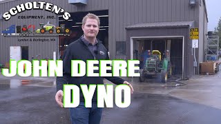 John Deere 3720 on the Dyno [upl. by Nanny551]