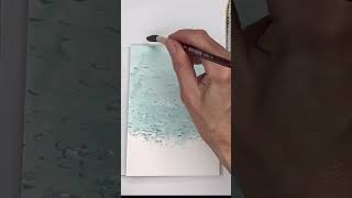 EASY how to paint water in Watercolor [upl. by Ahselrak]