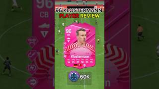 96 futties KLOSTERMANN player review ea fc 24 shorts short eafc24 [upl. by Nnarual99]