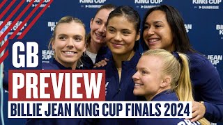 Boulter Raducanu Dart Watson amp Nicholls Preview  Billie Jean King Cup Finals 2024  LTA [upl. by Egiedan]