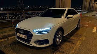 2024 A4 40 TFSI  POV TEST DRIVE NIGHT [upl. by Ylicic364]