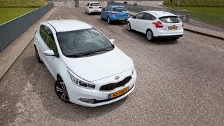 Kia Ceed vs Ford Focus English Subtitles [upl. by Prichard]