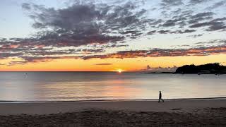 Early morning at Terrigal Flat sea Colourful clouds Sunrise [upl. by Aryan]