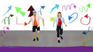 Active Maths  Directions Dance for kids [upl. by Hodess]