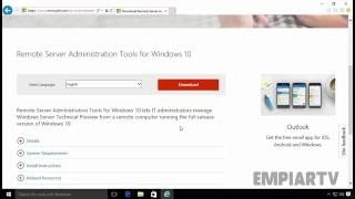 How To Install Remote Server Administration Tools for Windows 10 [upl. by Stine]