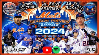 Mets Season Preview 2024  32824  New York Mets  Mets Roster  Opening Day  Mets vs Brewers [upl. by Atinoj590]