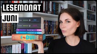 Lesemonat Juni  5 Bücher und keins von der TBR [upl. by Vogel]