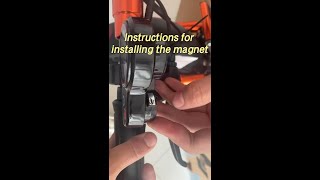 iENYRID M4 Pro SStep by Step Instructions for Installing the Magnet Within the Display Throttle [upl. by Yasu198]