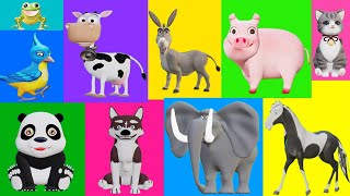 Silly Animal Sounds Song Woof Woof Miaow Miaow ASAW  Edufam  Funny Songs for Silly Kids [upl. by Russi]