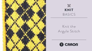 Knit the Argyle Stitch [upl. by Anear]