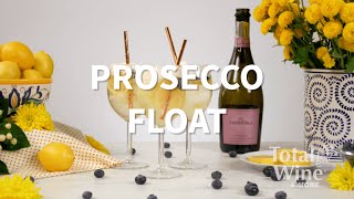 Prosecco Float Cocktail Recipe [upl. by Lenny731]