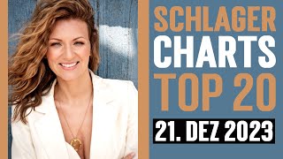 Schlager Charts Top 20  21 Dezember 2023 Brandneue Ausgabe [upl. by Alledi]