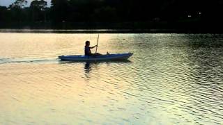 Hurricane Skimmer 116 kayak test [upl. by Leach697]