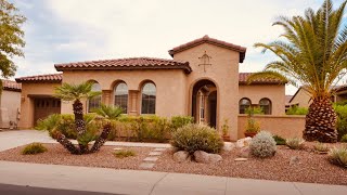 Tour this Stunning Home in Peoria Arizona in Trilogy at Vistancia a 55 guardgated golf community [upl. by Nnaitsirk361]