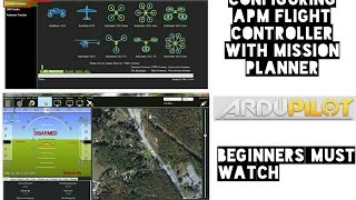 Configuring APM 2628 with mission plannerAccel calibrationcompass calibrationetc [upl. by Imena220]
