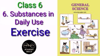 6th Std  Science  Chapter 6 Substances in daily use explained in hindi  Lecture 1  Class 6 [upl. by Leibrag]