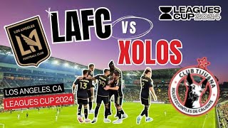 LAFC ROUT TIJUANA • LEAGUES CUP 2024 • MLS vs Liga MX • Electric night at BMO Stadium [upl. by Adnema]