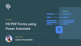 How to fill PDF forms using Power Automate [upl. by Wiedmann]