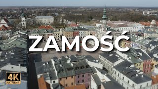 Zamość z drona  2022  Zamość z lotu ptaka  LECE W MIASTO™ 4k [upl. by Akkim]