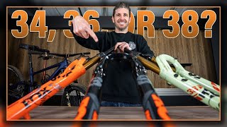 Choosing the Best Suspension Fork for You  Fox 34 36 or 38 mtbsuspension ridefox loamwolf [upl. by Atenahs]