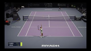 Tiebreak PC Caroline Pliskova Vs Maria Sakkari WTA Riyadh Expert [upl. by Ayokahs]