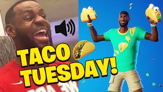 TACO TUESDAY IN FORTNITE 🌮 [upl. by Nirihs]