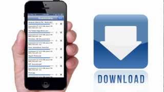 How to Download ANY FILE Type on iPhone 5 4S 4 3G 3GS [upl. by Elpmid]