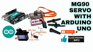 Arduino Tutorial Using a Servo MG90 with Arduino [upl. by Heidy]